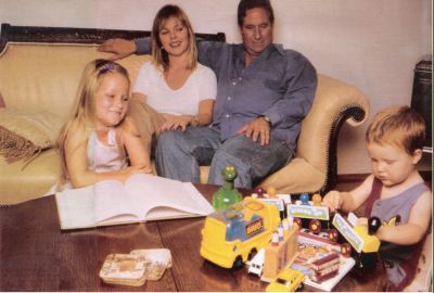 Melissa Sue Anderson family photo from 1998